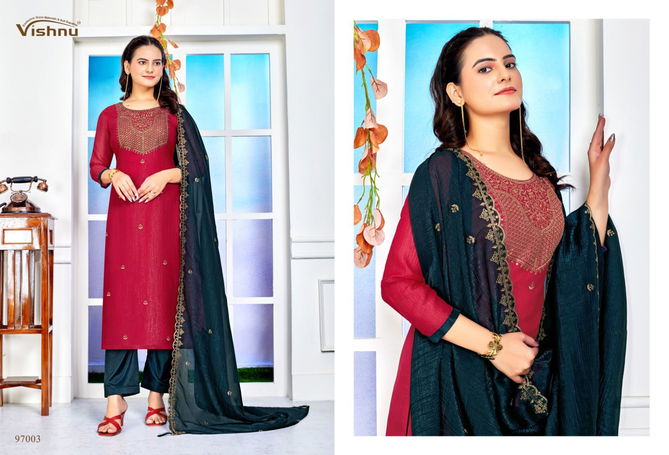 Sarista By Vishnu Designer Wholesale Dress Material Exporters In India